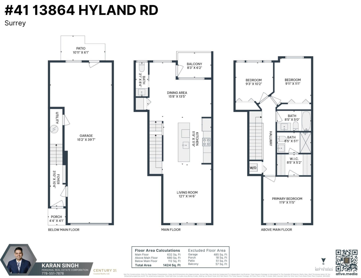 Mudroom Photo of 41 13864 Hyland Road, Surrey, BC