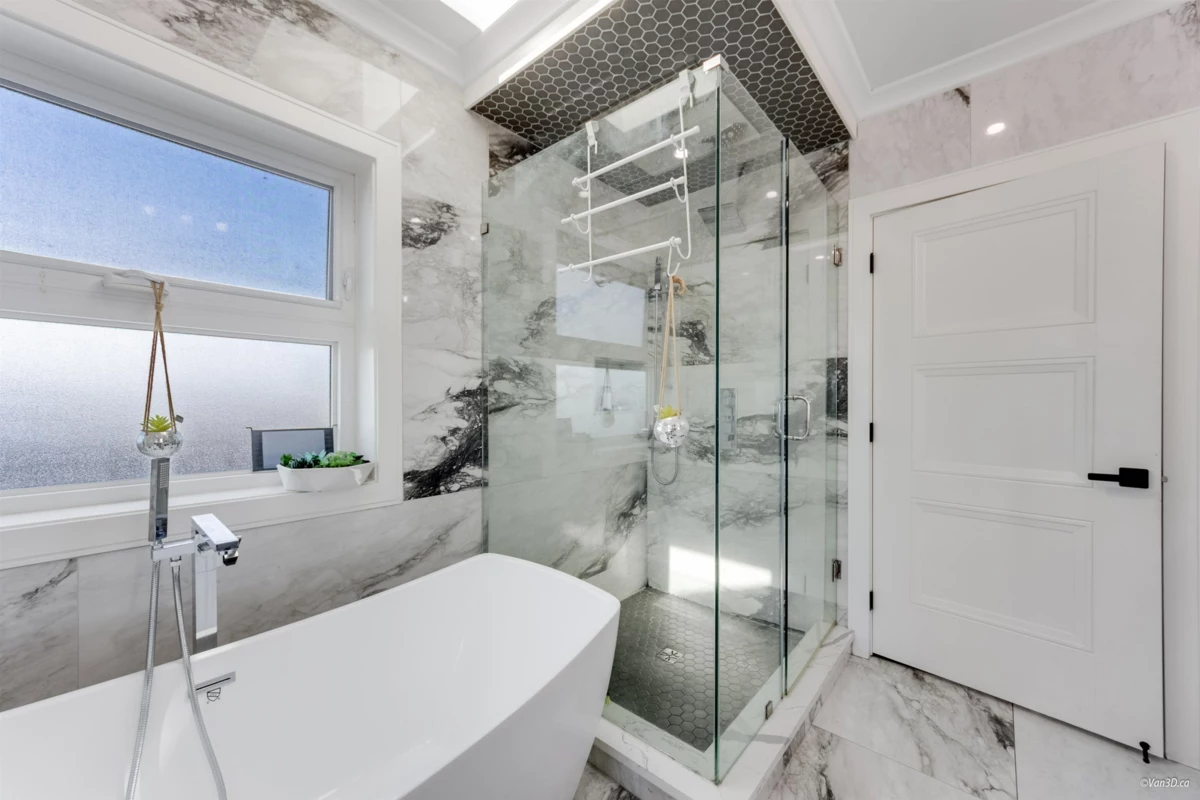 Aerial View of 6913 Argyle Street, Vancouver, BC