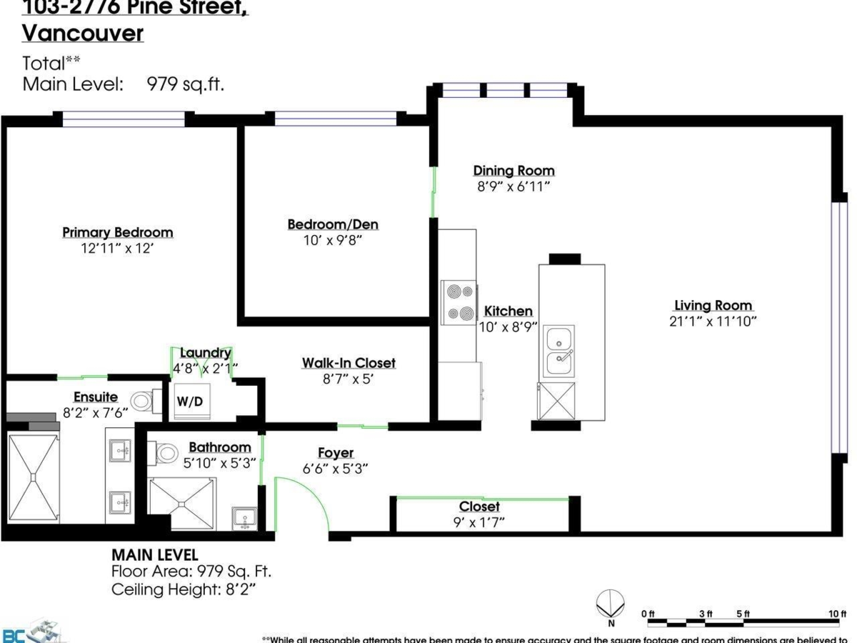 Front Yard Photo of 103 2776 Pine Street, Vancouver, BC