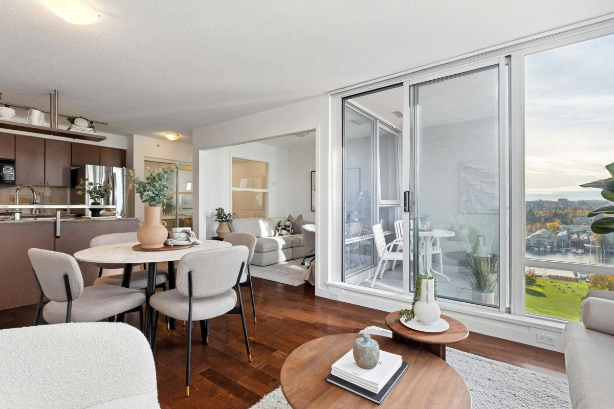 Exterior Rear Photo of 1705 1438 Richards Street, Vancouver, BC