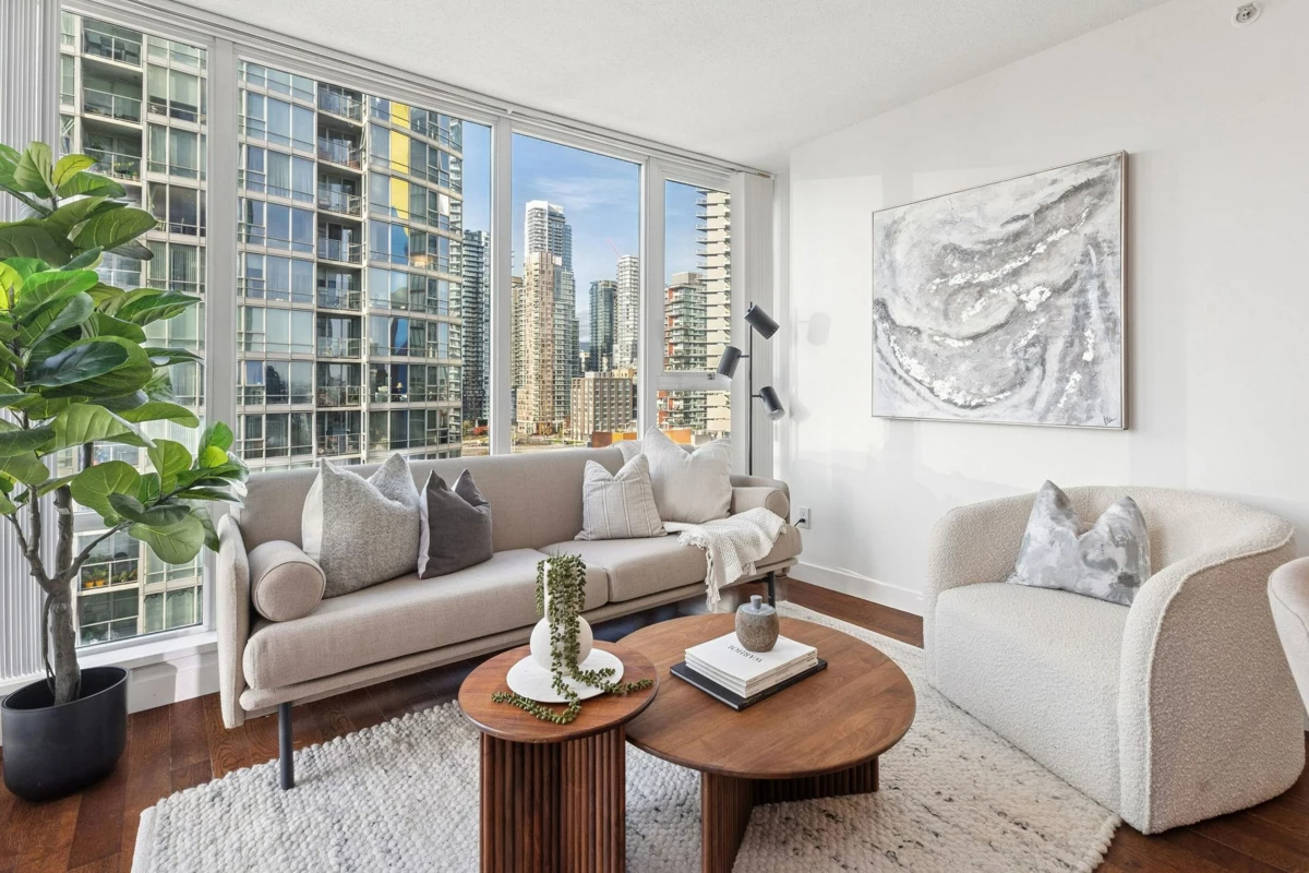 Family Room Photo of 1705 1438 Richards Street, Vancouver, BC