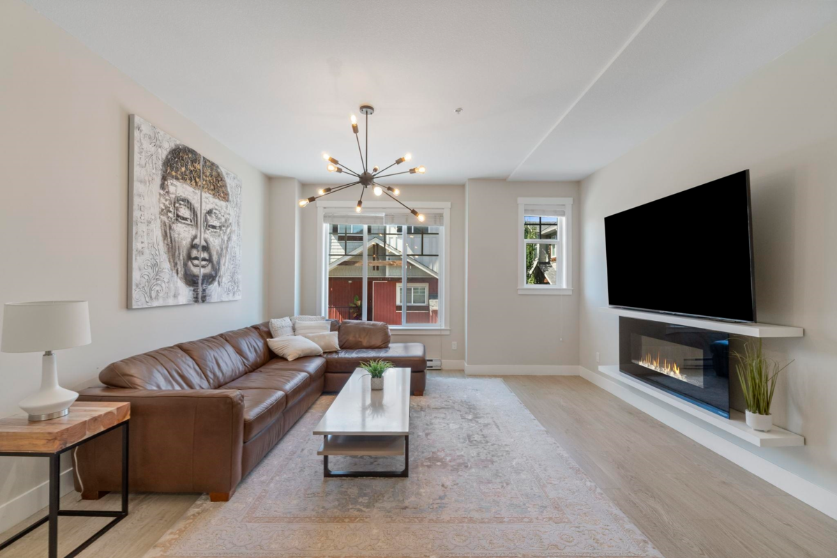 Living Room Photo of 110 20498 82 Avenue, Langley, BC