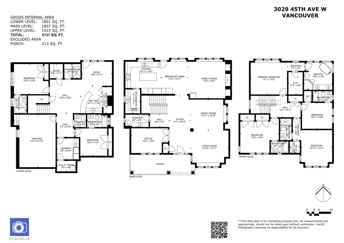 Hallway Photo of 3029 W 45th Avenue, Vancouver, BC