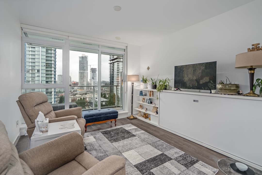 Living Room Photo of 1801 657 Whiting Way, Coquitlam, BC