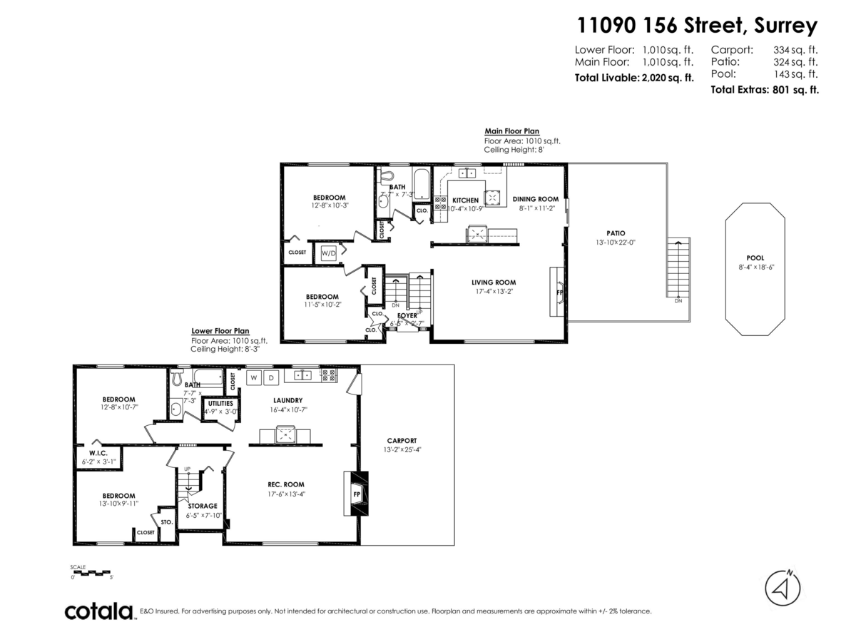 Powder Room Photo of 11090 156 Street, Surrey, BC