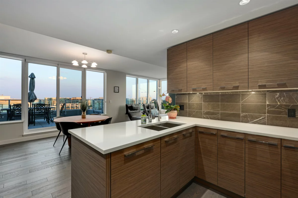 Breakfast Nook Photo of 1801 7488 Lansdowne Road, Richmond, BC