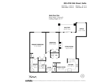 Outdoor Deck Photo of 202 4745 54a Street, Delta, BC