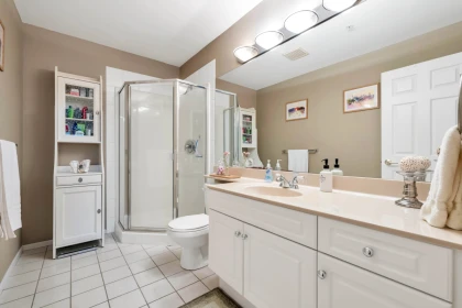 Powder Room Photo of 202 4745 54a Street, Delta, BC