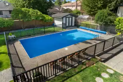 Aerial View of 4876 4th Avenue, Delta, BC