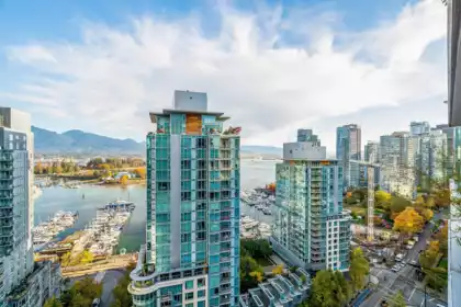 2101 1499 W Pender Street, Vancouver, BC, Coal Harbour — 2 bed apartment/condo for sale