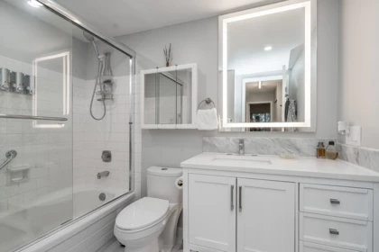 Powder Room Photo of 203 32040 Peardonville Road, Abbotsford, BC