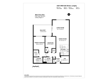 A201 8929 202 Street, Langley, BC, Langley — Apartment/Condo for sale