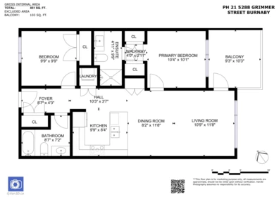 Outdoor Deck Photo of PH21 5288 Grimmer Street, Burnaby, BC