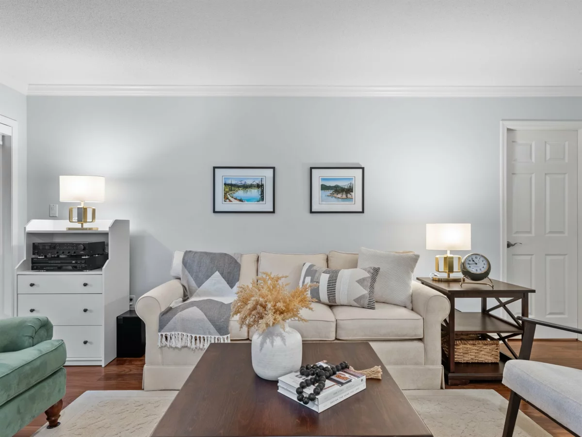 Living Room Photo of 107 3690 Banff Court, North Vancouver, BC