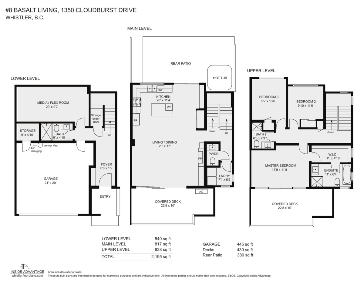 Playground / Recreational Area Near 8 1350 Cloudburst Drive, Whistler, BC