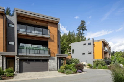Aerial View of 8 1350 Cloudburst Drive, Whistler, BC