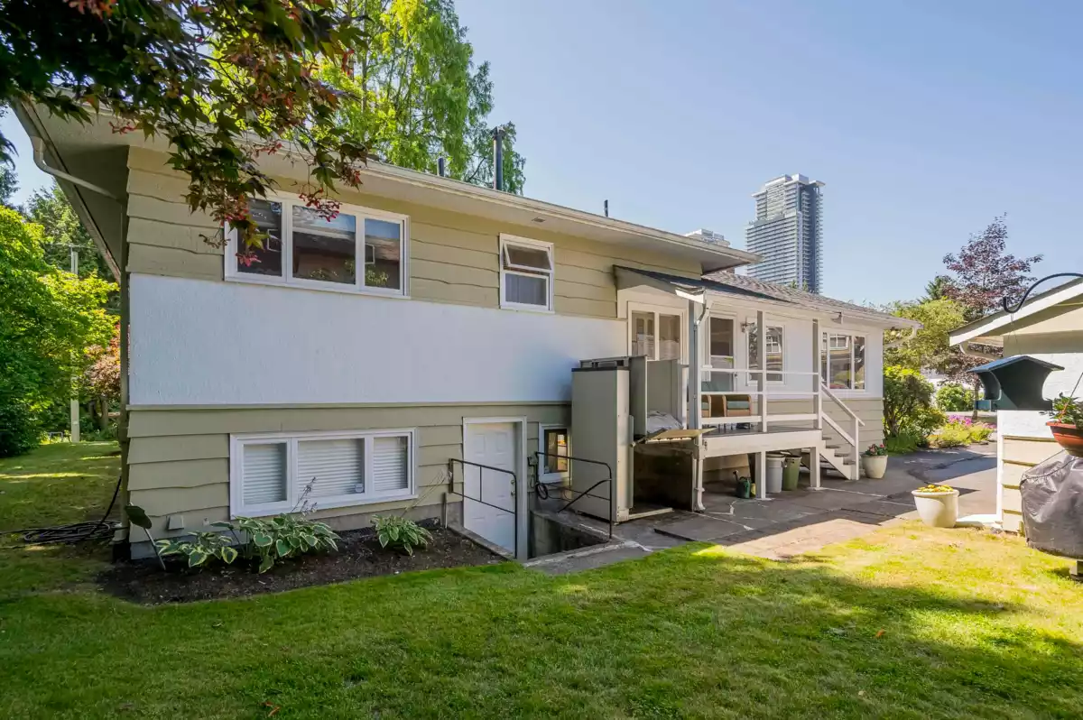 Exterior Rear Photo of 541 Cochrane Avenue, Coquitlam, BC