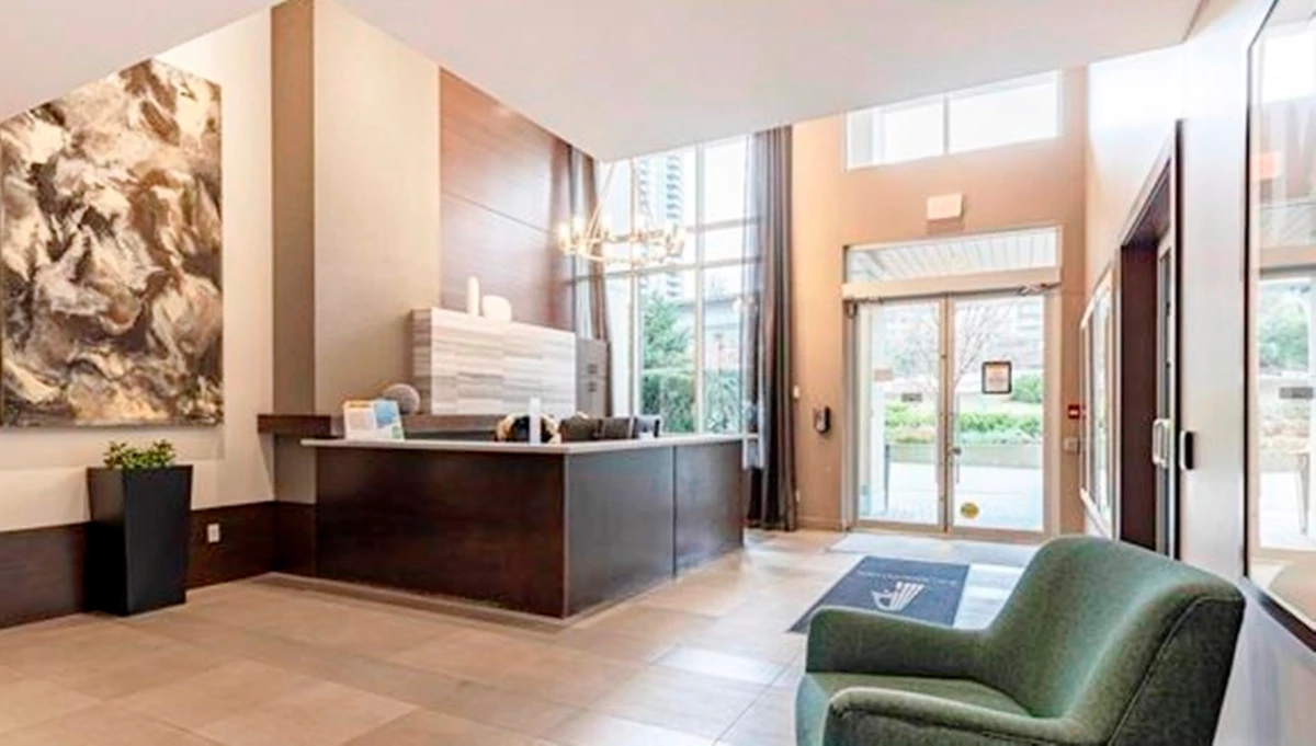 Basement Recreation Room Photo of 502 2133 Douglas Road, Burnaby, BC