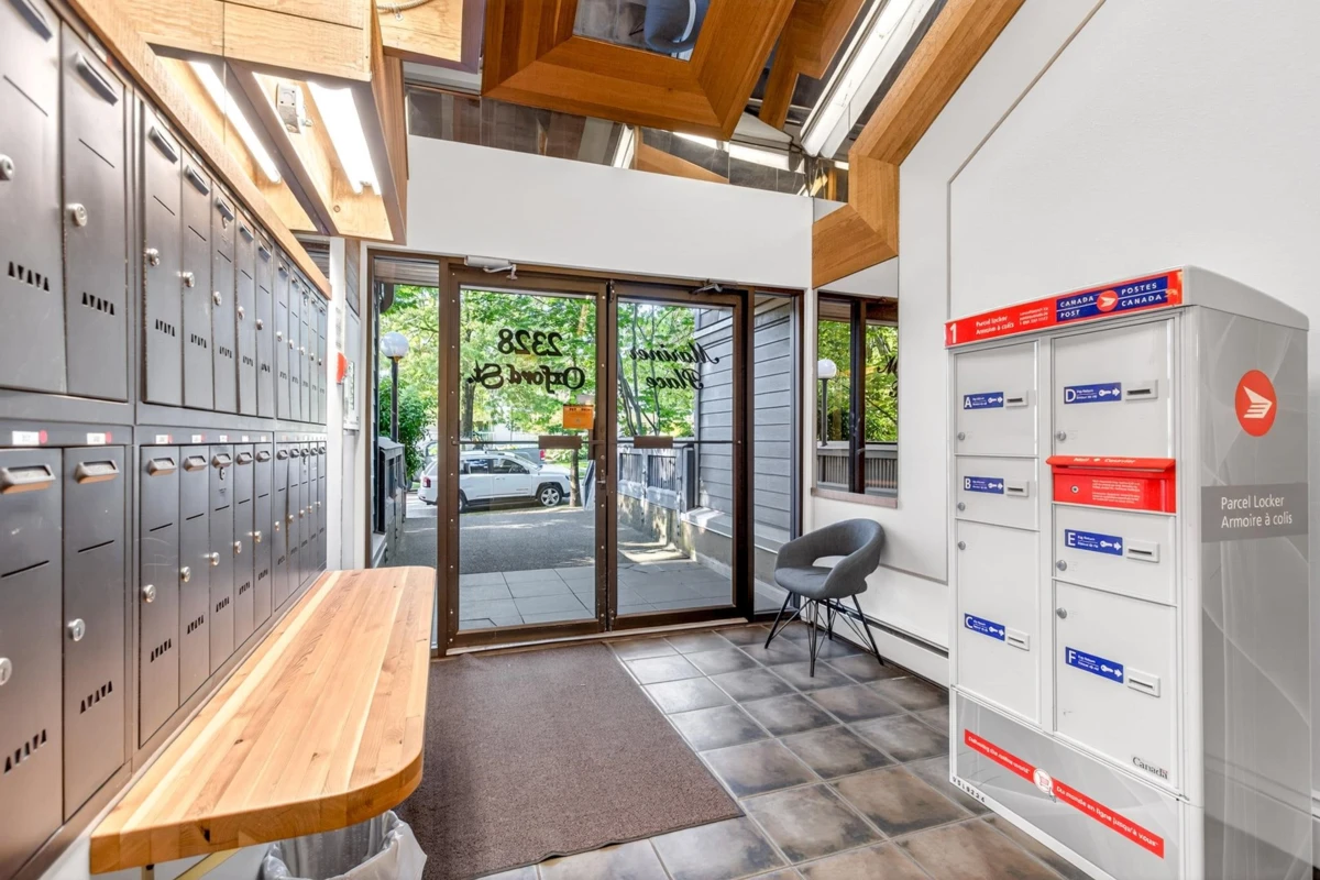 Living Room Photo of 205 2328 Oxford Street, Vancouver, BC