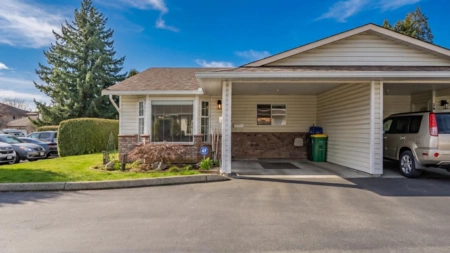 Front exterior of 25 12276 189a Avenue, Pitt Meadows, BC