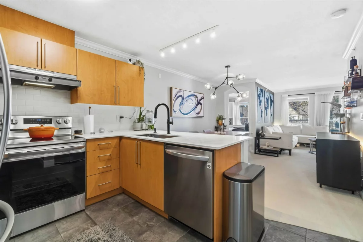 Exterior Rear Photo of 406 1150 E 29th Street, North Vancouver, BC