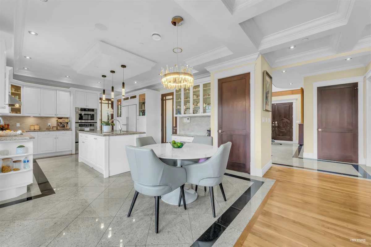 Dining Area Photo of 5990 Cartier Street, Vancouver, BC