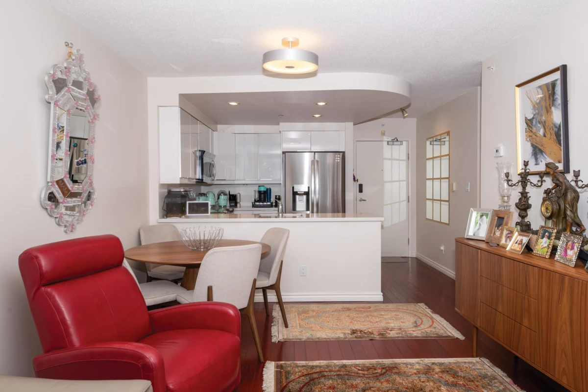 Breakfast Nook Photo of 1507 1008 Cambie Street, Vancouver, BC