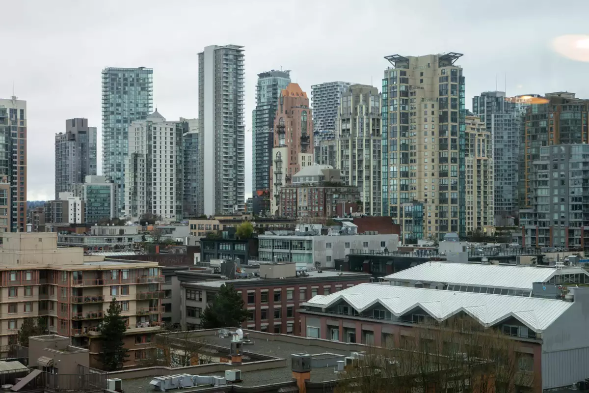 Exterior Rear Photo of 1507 1008 Cambie Street, Vancouver, BC