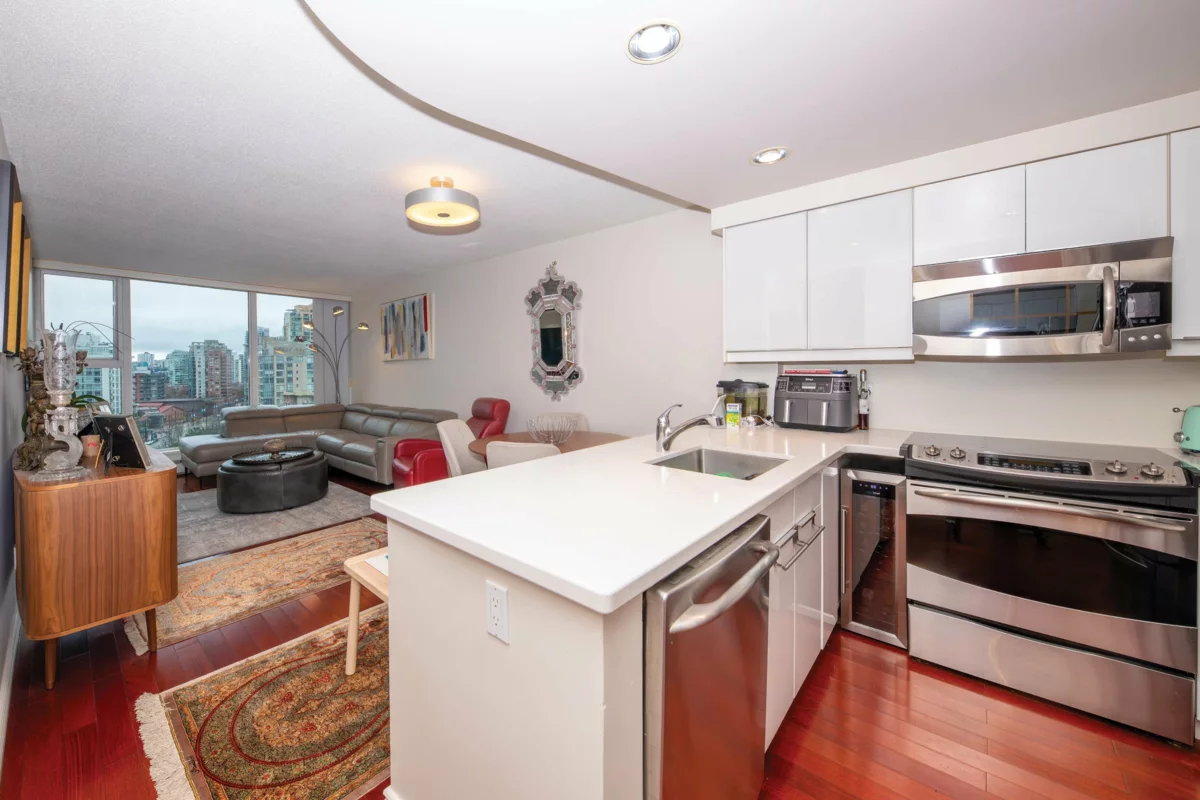 Primary Bedroom Photo of 1507 1008 Cambie Street, Vancouver, BC