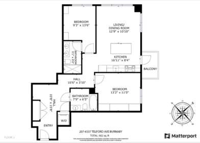 Community Amenities Photo (Clubhouse) of 207 6537 Telford Avenue, Burnaby, BC