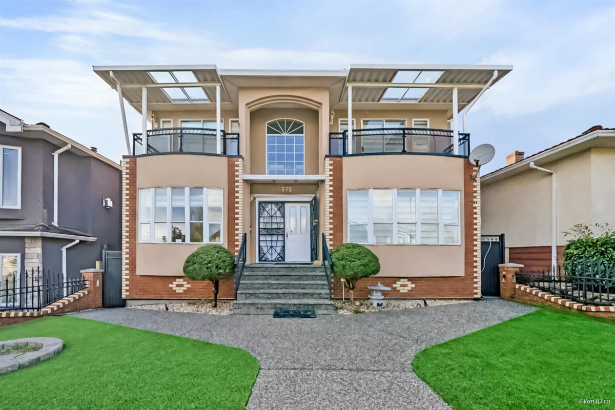 Exterior Rear Photo of 6575 Raleigh Street, Vancouver, BC