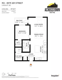 Entry Foyer Photo of 312 8379 201 Street, Langley, BC