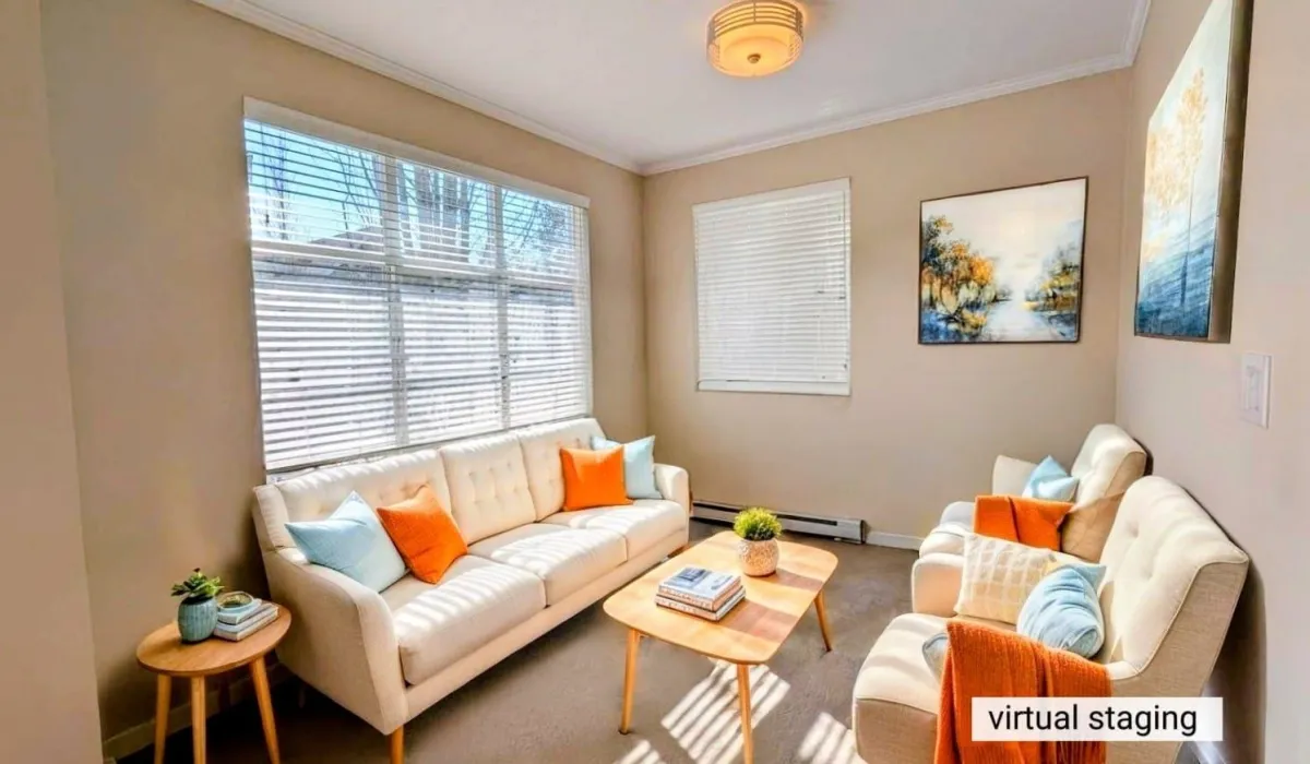 Living Room Photo of 22 7288 Heather Street, Richmond, BC