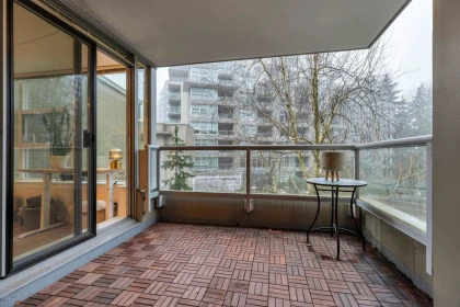 Outdoor Patio Photo of 303 9262 University Crescent, Burnaby, BC