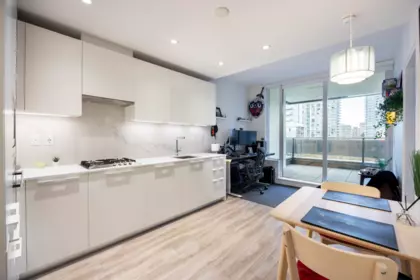 Kitchen Island Photo of 302 6699 Dunblane Avenue, Burnaby, BC