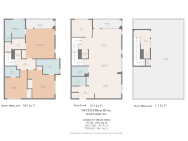 Aerial View of 76 10333 River Drive, Richmond, BC