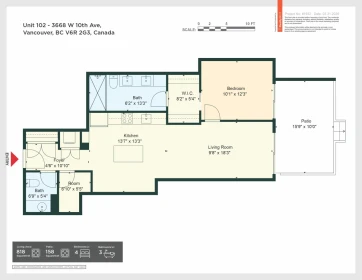Loft / Bonus Room Photo of 102 3668 W 10th Avenue, Vancouver, BC