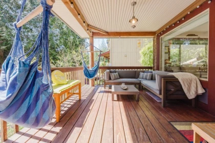 Outdoor Deck Photo of 15 1131 Emery Road, Roberts Creek, BC