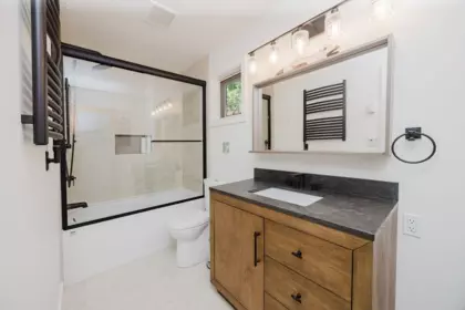 Powder Room Photo of 15 1131 Emery Road, Roberts Creek, BC