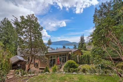 Backyard Photo of 1849 North Road, Gibsons, BC