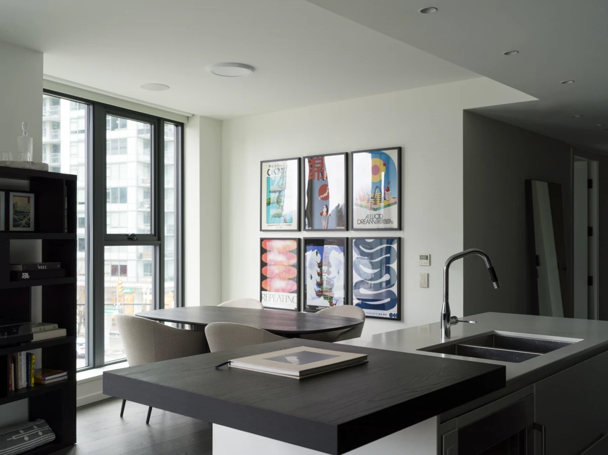 Dining Area Photo of 406 1601 Quebec Street, Vancouver, BC