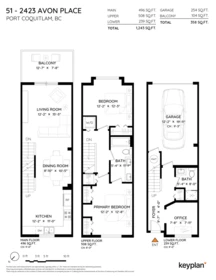 Playground / Recreational Area Near 51 2423 Avon Place, Port Coquitlam, BC