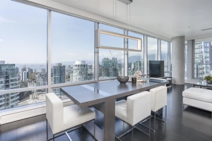 Breakfast Nook Photo of 3402 1111 Alberni Street, Vancouver, BC