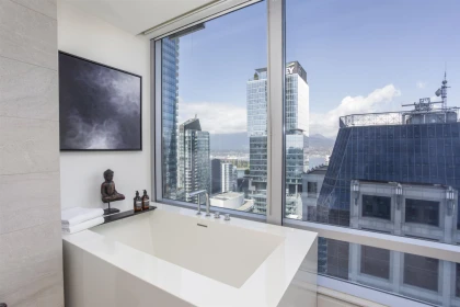 Entry Foyer Photo of 3402 1111 Alberni Street, Vancouver, BC