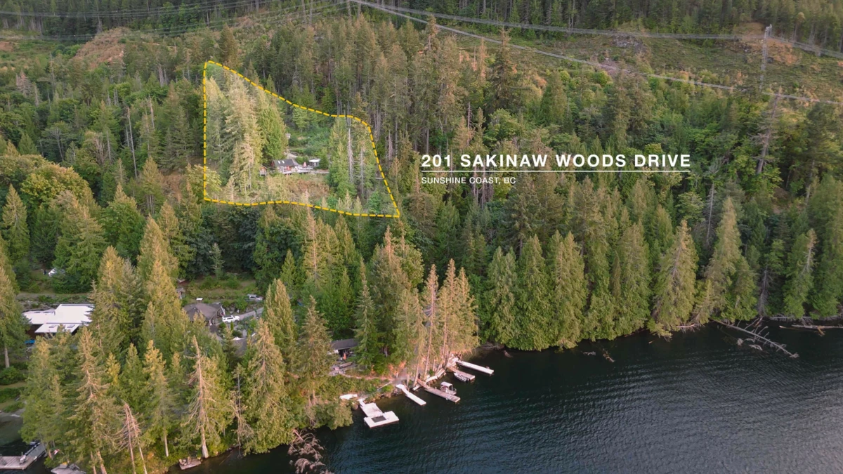 Exterior Rear Photo of 201 7101 Sakinaw Woods Drive, Garden Bay, BC