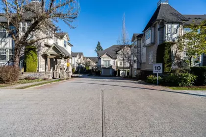 Aerial View of 5 8638 159 Street, Surrey, BC