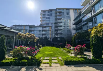 Outdoor Deck Photo of 911 3333 Sexsmith Road, Richmond, BC