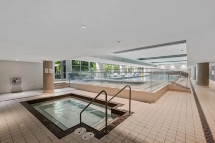 Garage Interior Photo of 911 8800 Hazelbridge Way, Richmond, BC