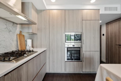 Kitchen Island Photo of 911 8800 Hazelbridge Way, Richmond, BC