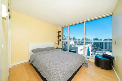 Bedroom 2 Photo of 1509 1068 Hornby Street, Vancouver, BC